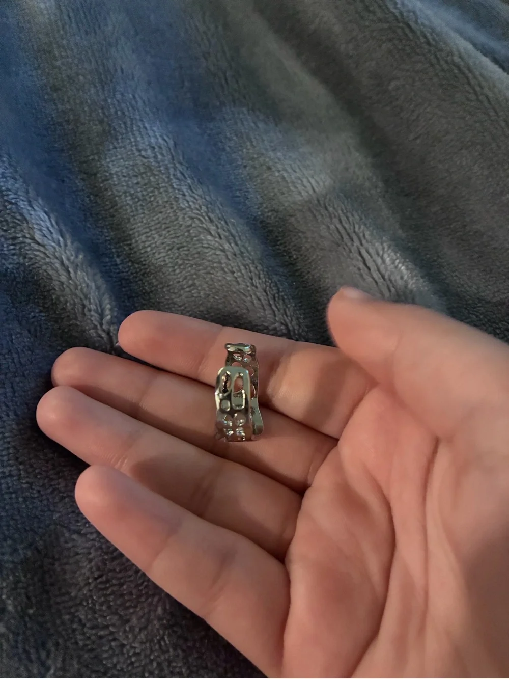 White Opal Ring